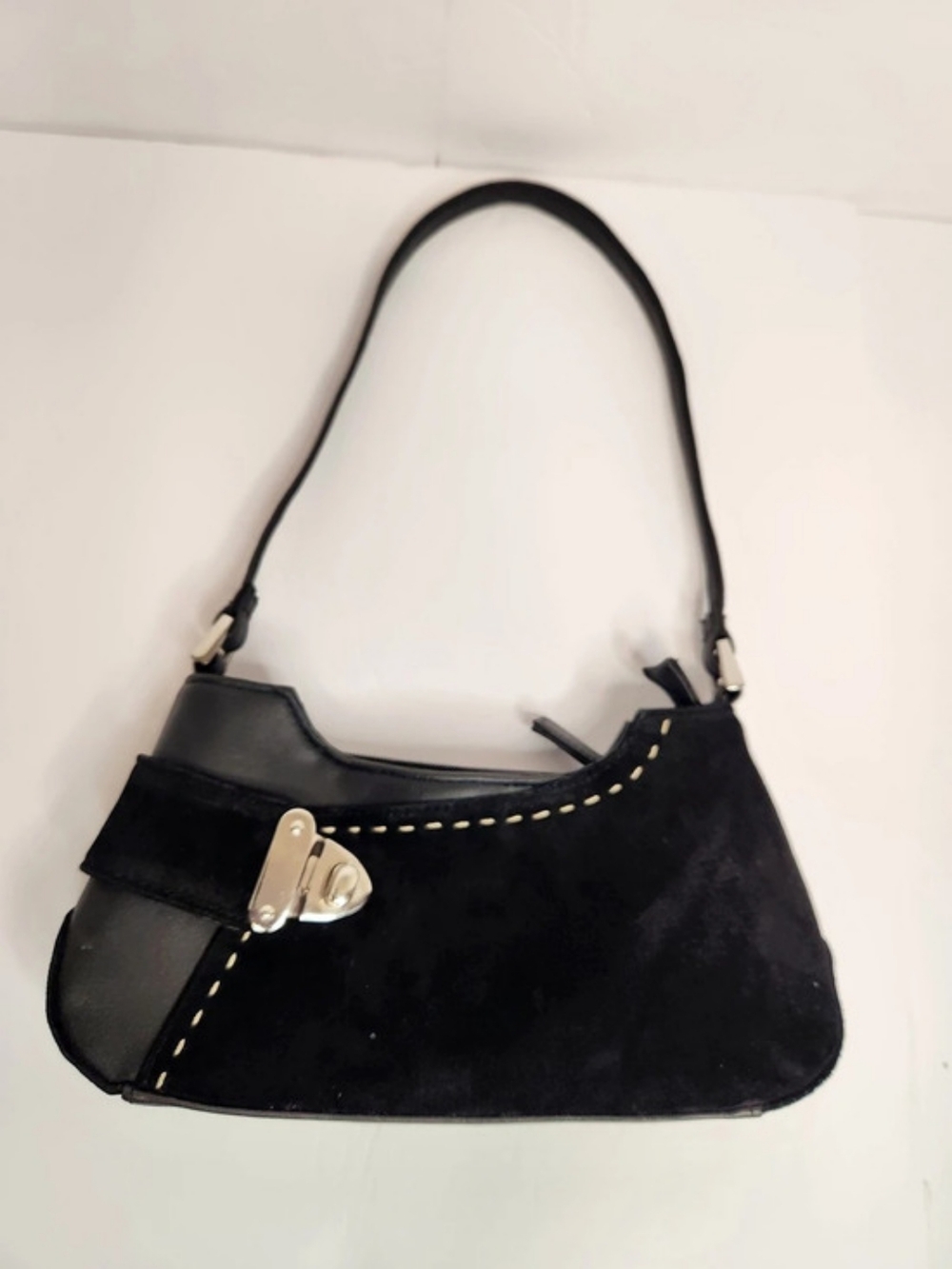 Vintage Candie's Y2k Black Boho Shoulder Bag